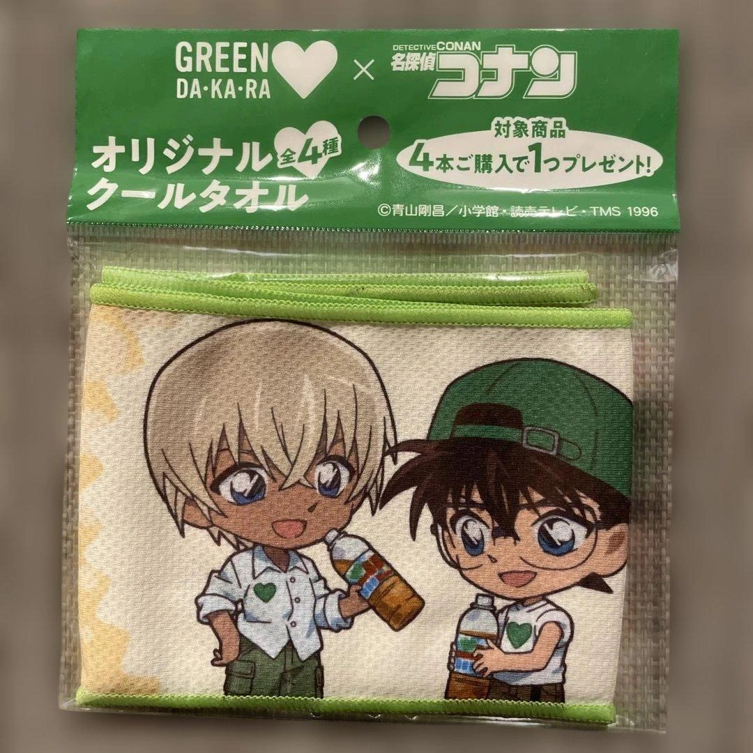 名探偵コナン×グリーンダカラ クールタオル コナン×キッド,安室×コナン セットの写真4枚目