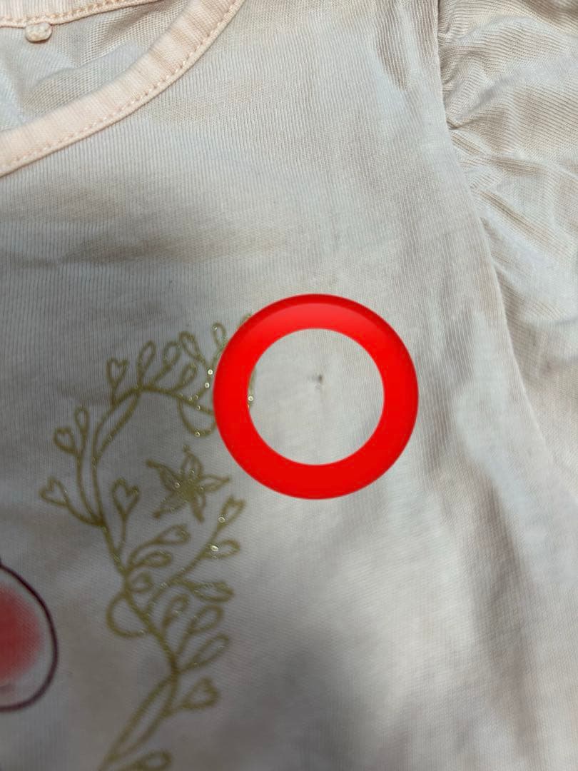 UNIQLO UT ディズニー Tシャツ 豹柄Tシャツ3枚セット 120cmの写真3枚目