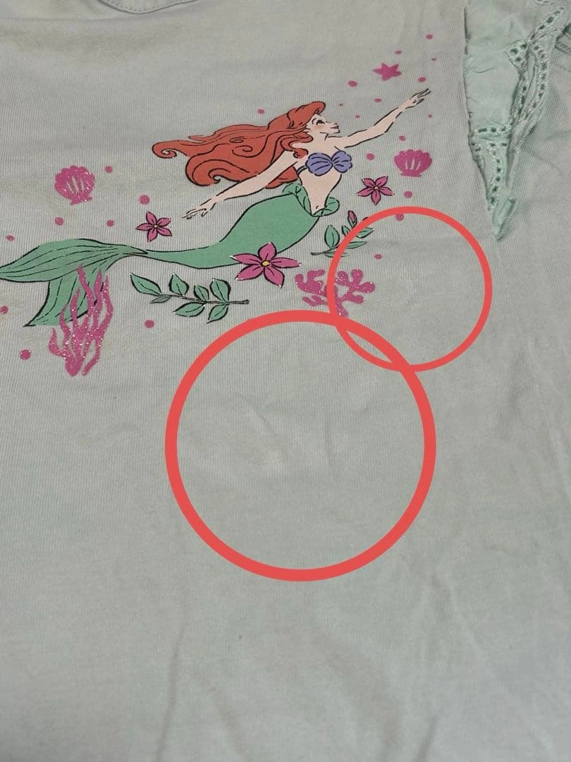 UNIQLO UT ディズニー Tシャツ 豹柄Tシャツ3枚セット 120cmの写真4枚目