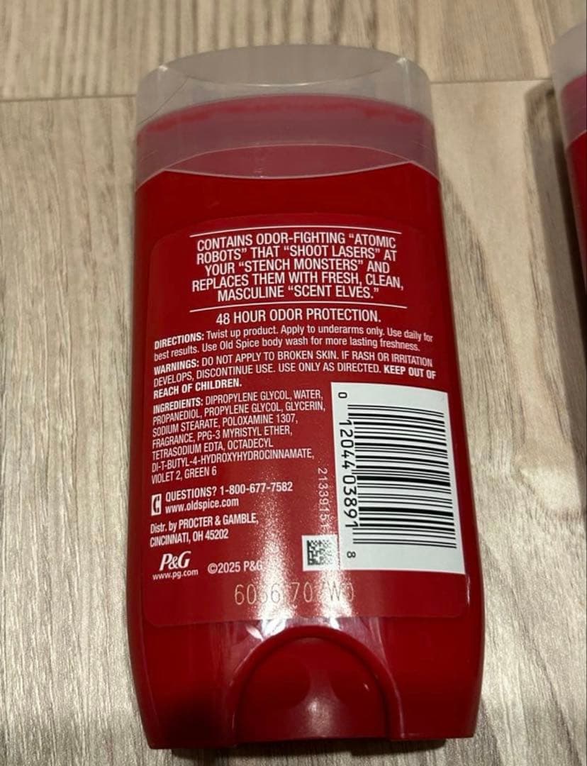 Old Spice High Endurance Pure Sport 3本の写真2枚目