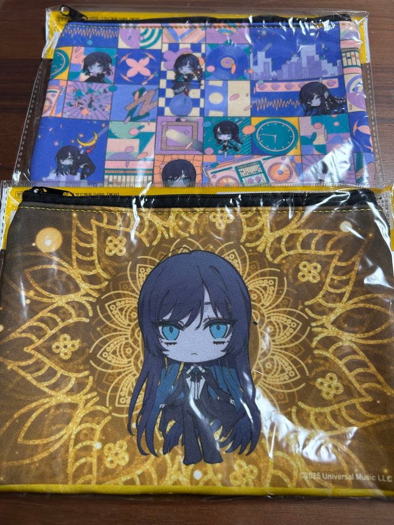 ジョージア x Ado オリジナルコンポーチ　クッションポーチ　2種セット