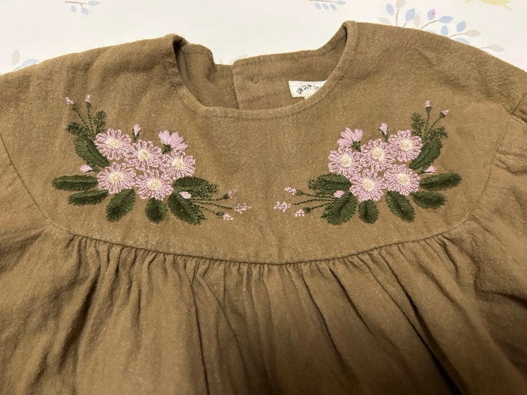 UN DOT TROIS ワンピース 90cmの写真2枚目