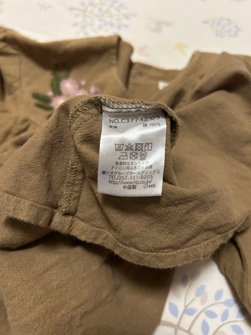 UN DOT TROIS ワンピース 90cmの写真4枚目