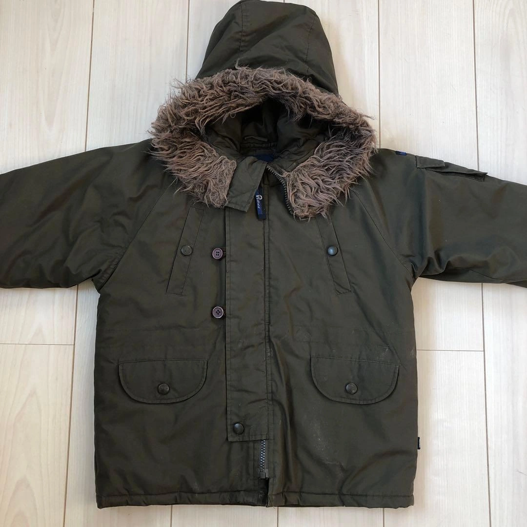 Penfield 120cm 男の子用 ミリタリーコートの写真2枚目