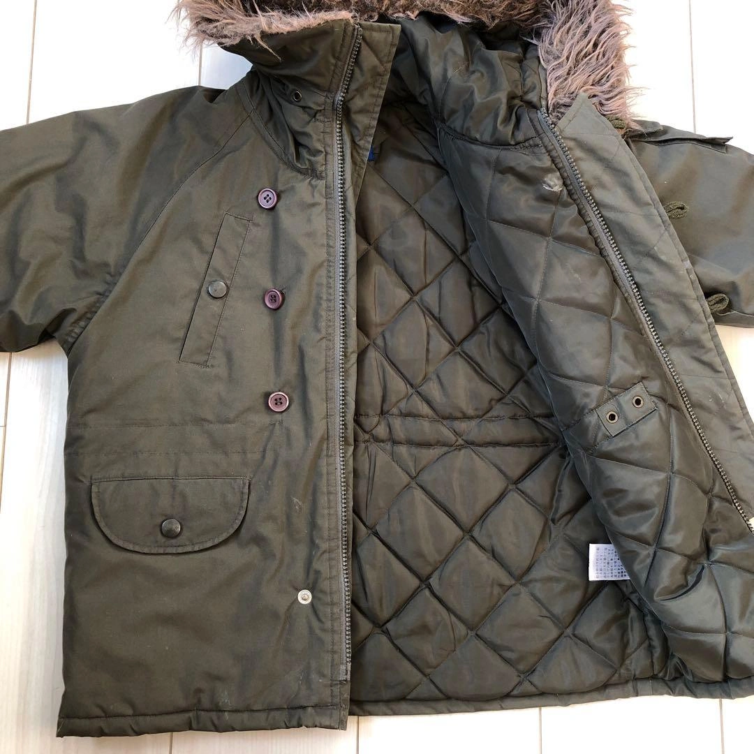 Penfield 120cm 男の子用 ミリタリーコートの写真5枚目