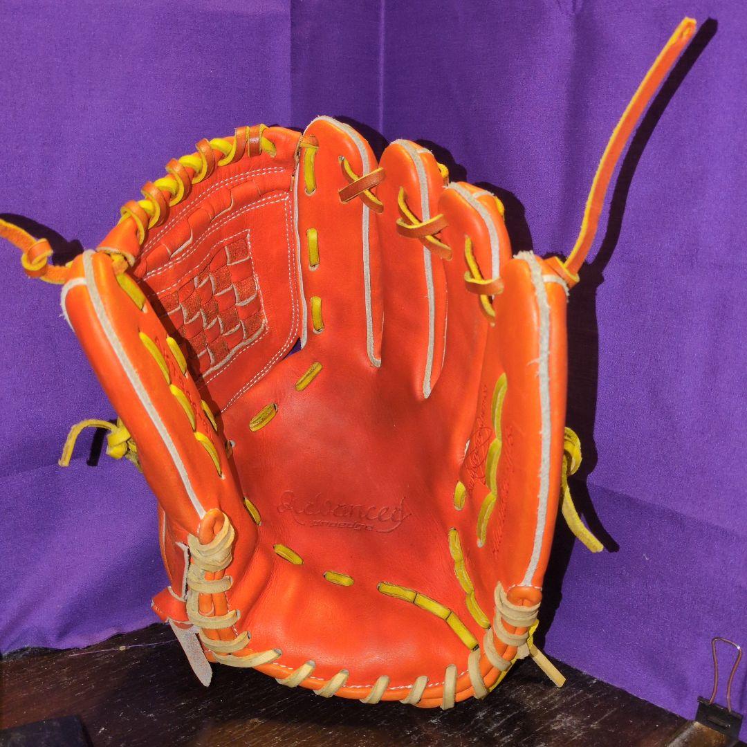 即戦力★ SSK プロエッジ 844型 内野手用 硬式 グラブ良型 高校野球対応の写真7枚目