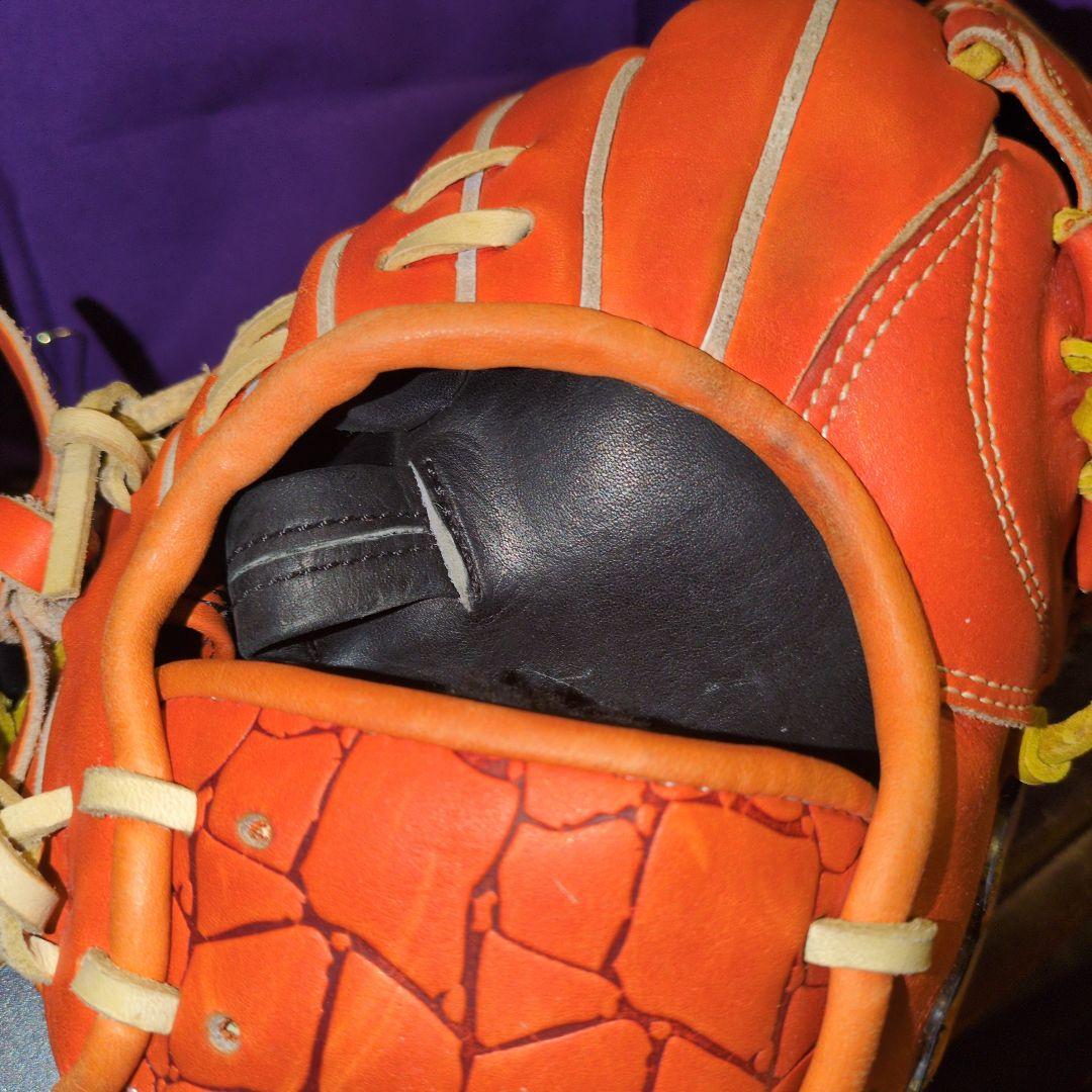 即戦力★ SSK プロエッジ 844型 内野手用 硬式 グラブ良型 高校野球対応の写真8枚目