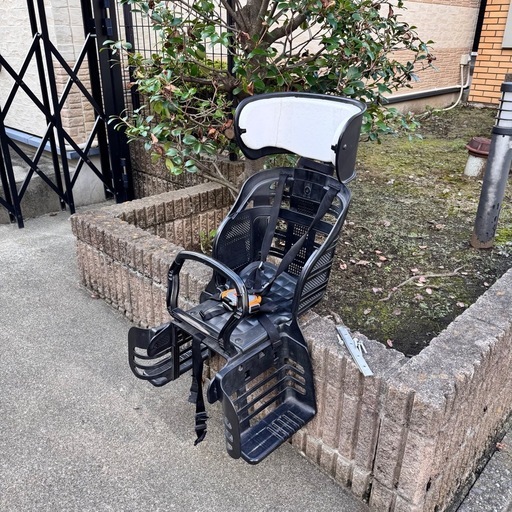 【無料✨難あり】自転車　後ろ乗せ　チャイルドシート