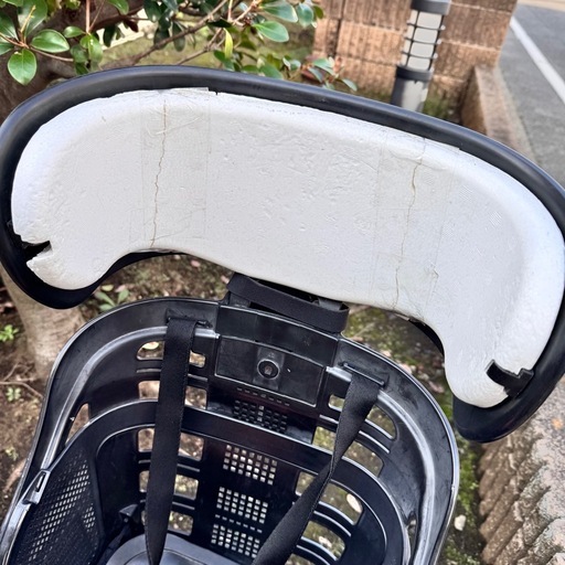 【無料✨難あり】自転車　後ろ乗せ　チャイルドシートの写真2枚目