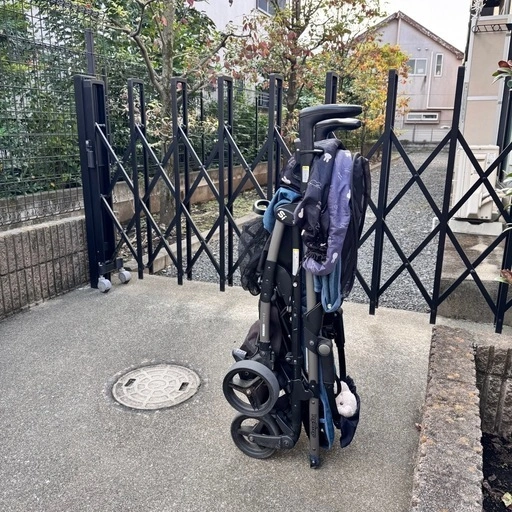 【無料✨難あり】イタリア製 ベビーカーの写真4枚目
