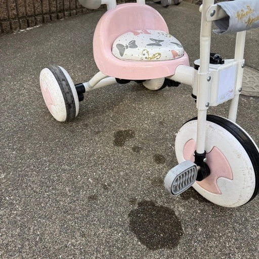 【格安✨】ミニーちゃん 三輪車の写真2枚目