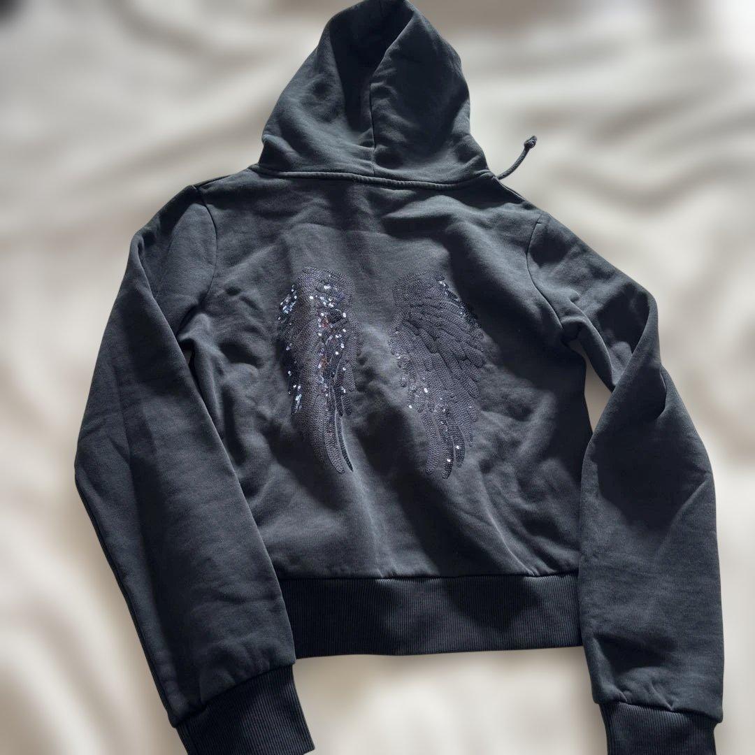【ベルギー店購入正規品】Subdued ジップパーカー ネイビー ショッパー付きの写真5枚目
