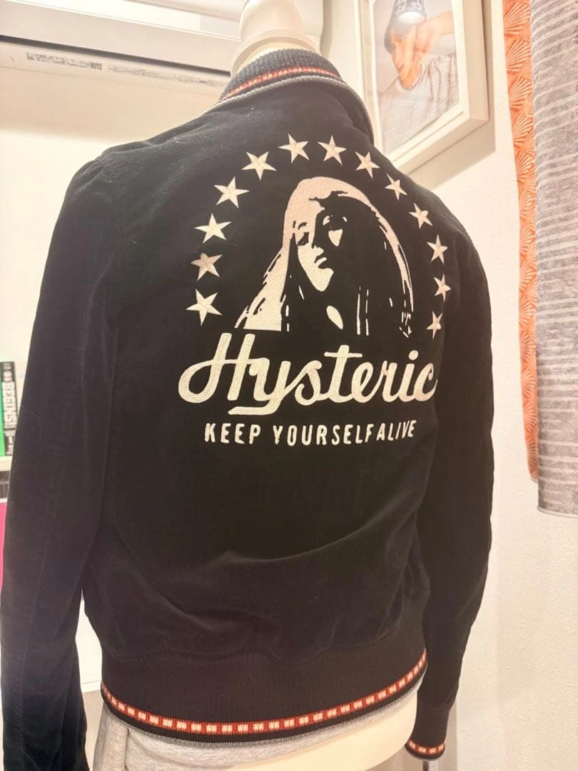 HYSTERIC GLAMOUR 刺繍ブルゾンジャケット