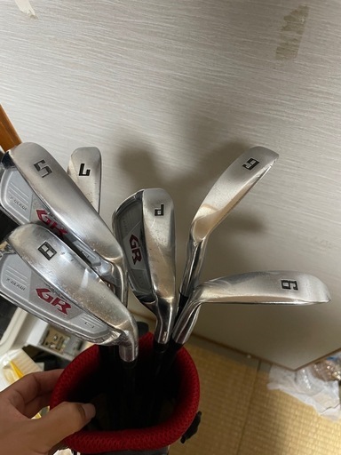 ブリヂストン ツアーステージ X-BLADE GR C-1 アイアン 6本 S ゴルフクラブの写真2枚目