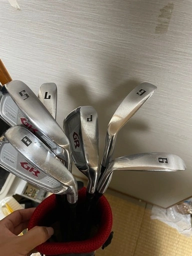 ブリヂストン ツアーステージ X-BLADE GR C-1 アイアン 6本 S ゴルフクラブの写真2枚目
