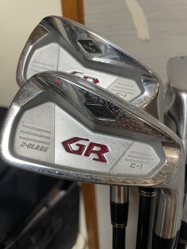 ブリヂストン ツアーステージ X-BLADE GR C-1 アイアン 6本 S ゴルフクラブの写真3枚目