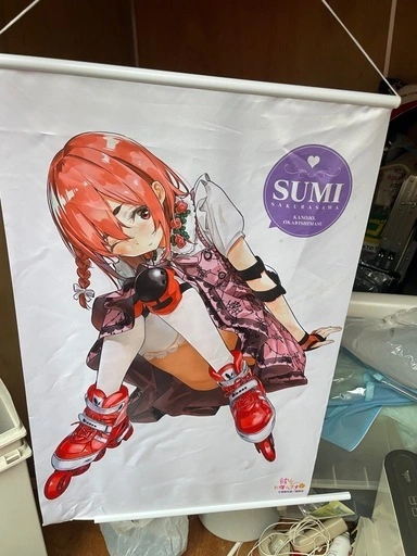 彼女、お借りします展 桜沢すみ B2 タペストリー カノカリ