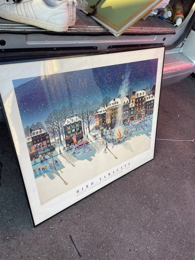 HIRO YAMAGATA 冬の風景 アート作品