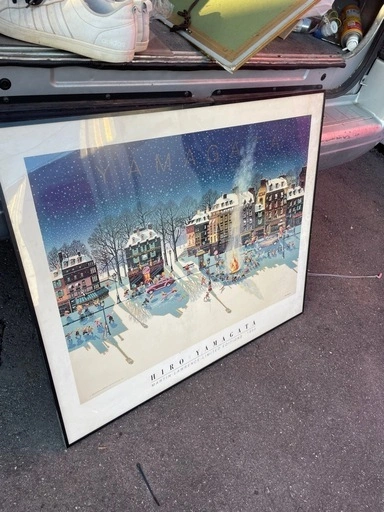 HIRO YAMAGATA 冬の風景 アート作品
