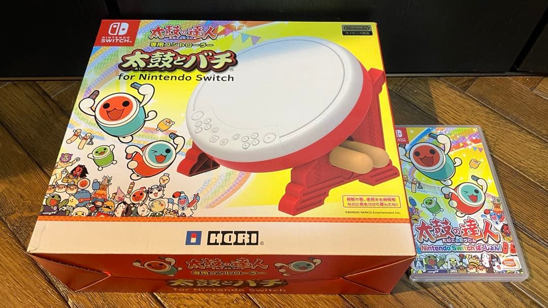 太鼓の達人 専用コントローラー & ソフトセットNintendo Switch