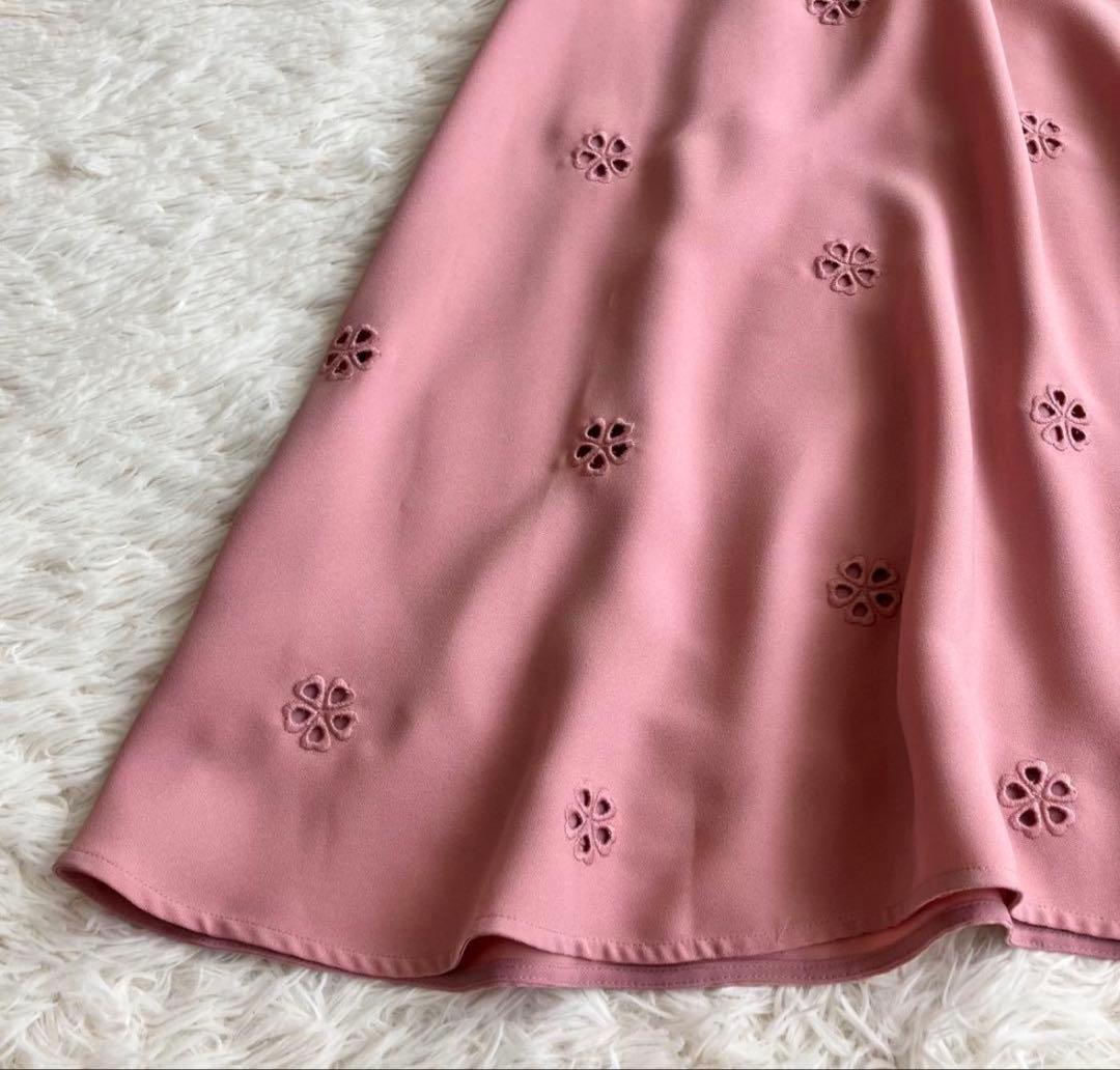 KATE SPADE New York ピンクフレアワンピースの写真3枚目