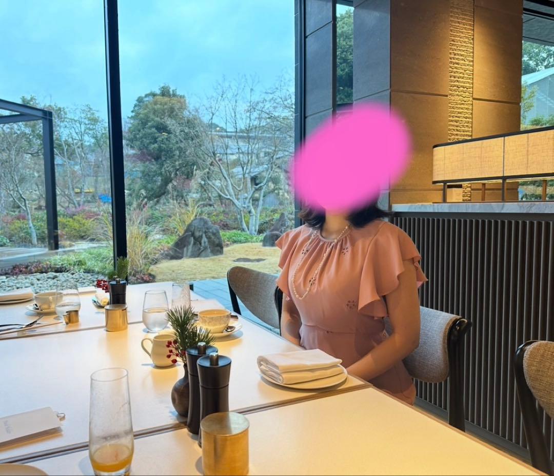 KATE SPADE New York ピンクフレアワンピースの写真6枚目