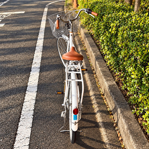 【27インチ・3段ギア】大人用自転車｜前カゴ・リアキャリア付きの写真2枚目