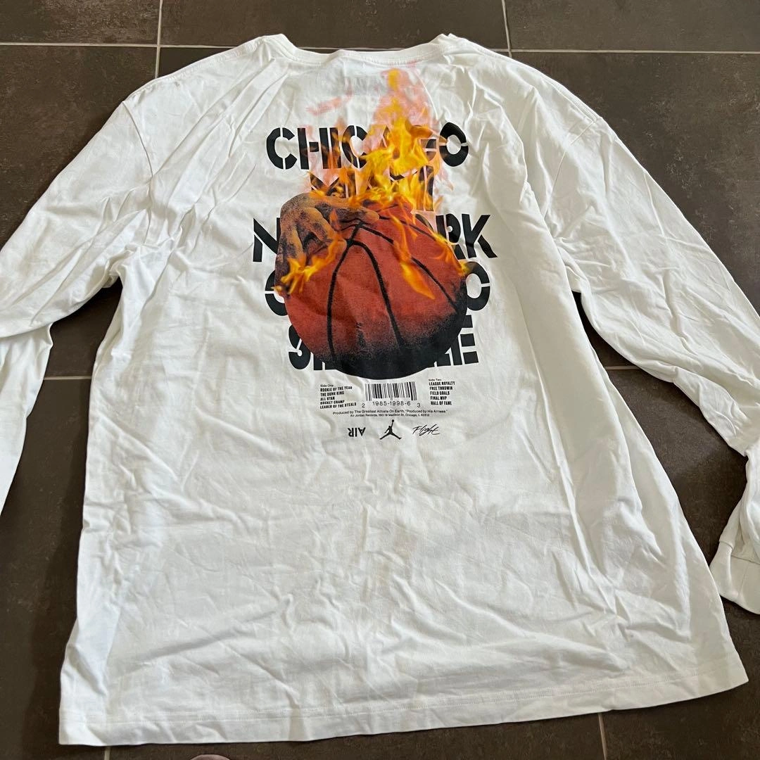 Jordan Brand Long Sleeve T-Shirt White