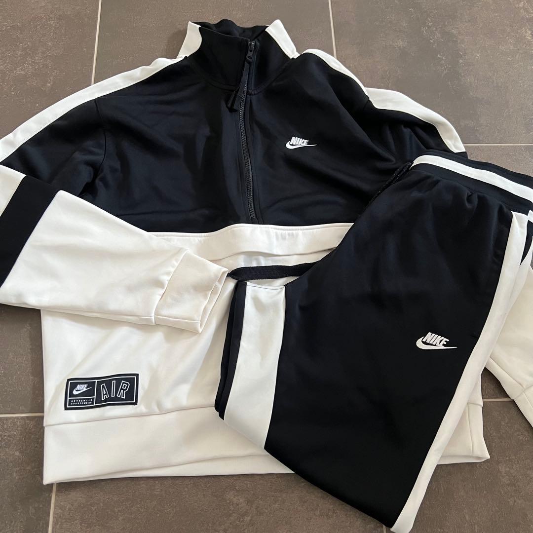 NIKE ジャージ上下セット ブラック ホワイト