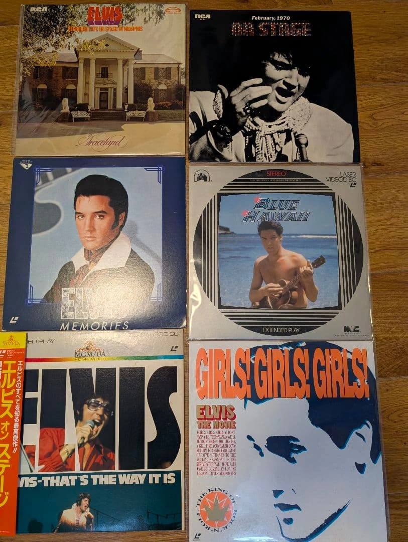 Elvis Presley レコード・レーザーディスク まとめ売り