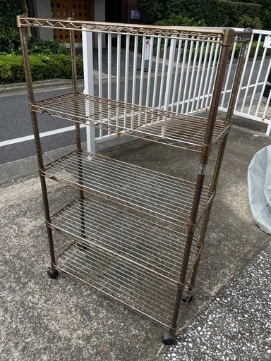 大きめ スチールラック ルミナスラック