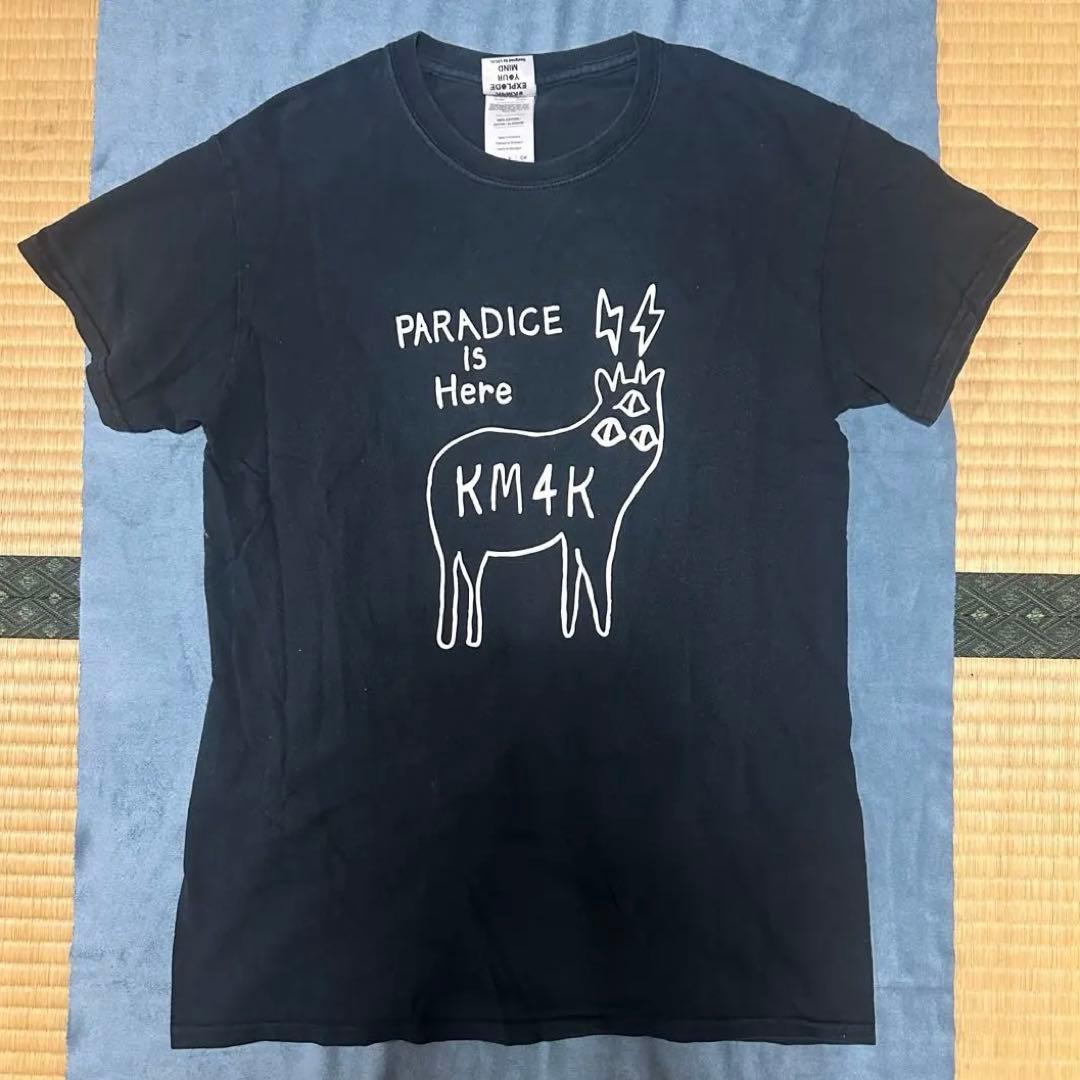 KM4K カモシカ Tシャツ S PARADICE IS HERE ユニセックス