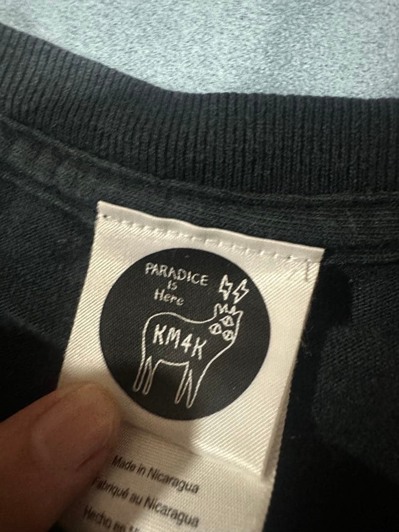 KM4K カモシカ Tシャツ S PARADICE IS HERE ユニセックスの写真3枚目