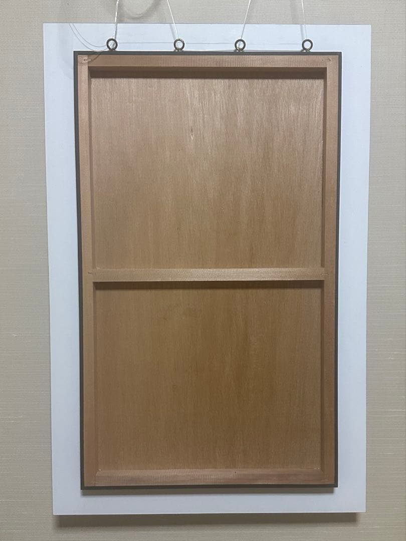 一点物 アートパネル 75×49cm 群青ブルー 遊園地 壁掛け 大型の写真2枚目