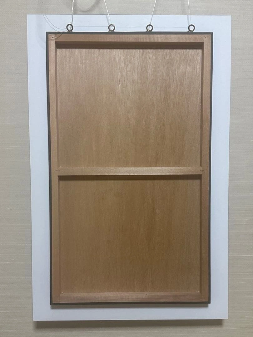 一点物 アートパネル 75×49cm 群青ブルー 遊園地 壁掛け 大型の写真2枚目
