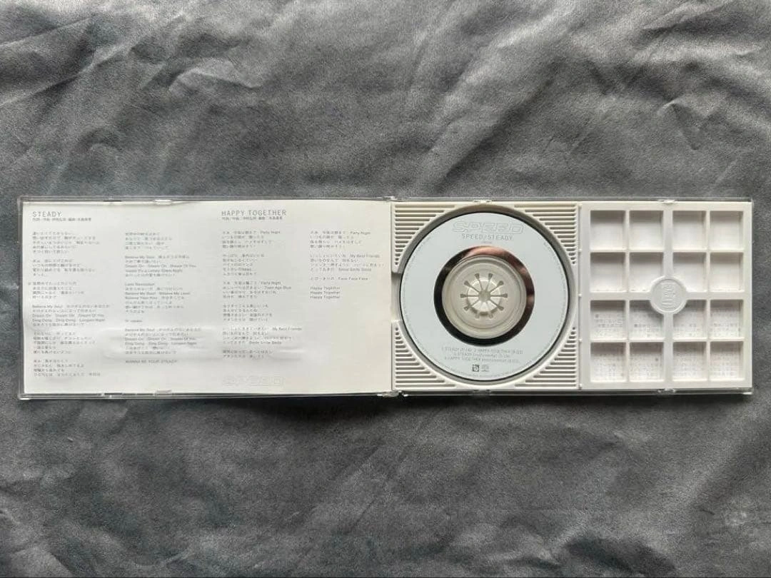 SPEED STEADY 8cm CD 短冊 ハードケース付 90年代 当時物の写真2枚目