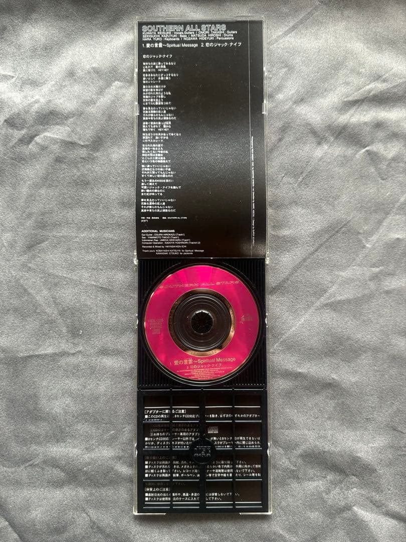 サザンオールスターズ 愛の言霊 8cm CD 短冊CD ハードケース付の写真3枚目