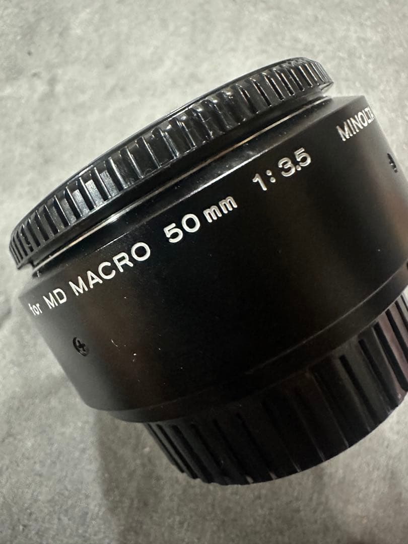 未使用 MINOLTA MD MACRO 50mm F3.5 ケース付の写真2枚目