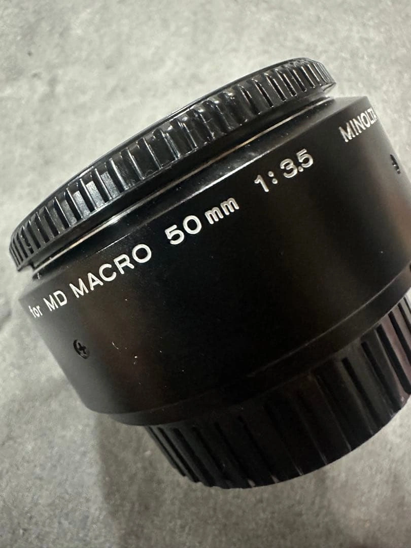 未使用 MINOLTA MD MACRO 50mm F3.5 ケース付の写真2枚目