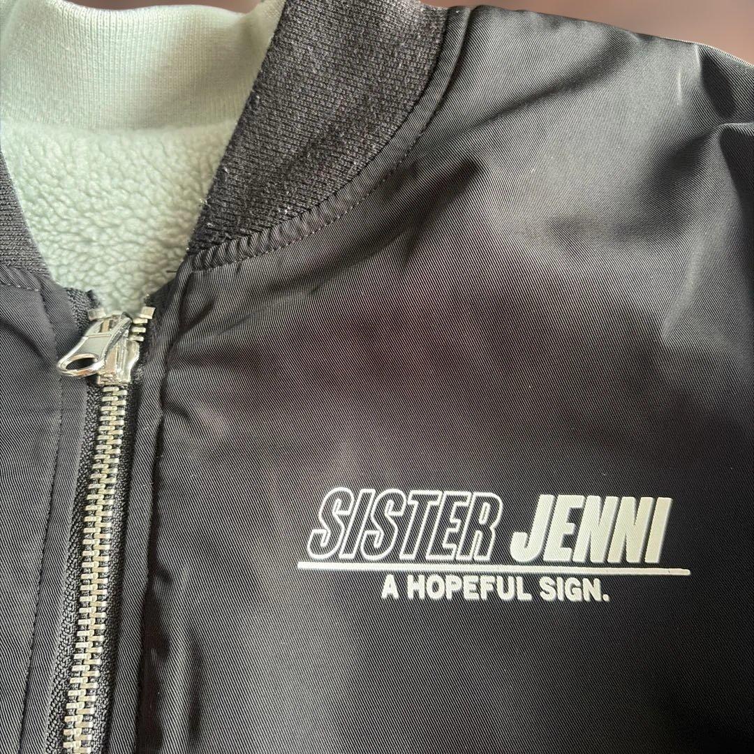 SISTER JENNI リバーシブル ブルゾン ブラックの写真2枚目