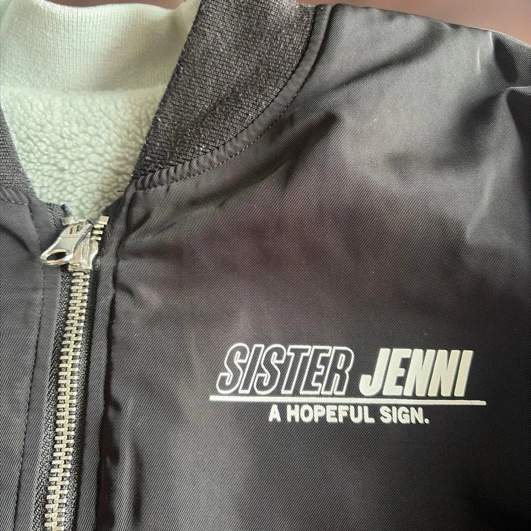 SISTER JENNI リバーシブル ブルゾン ブラックの写真2枚目