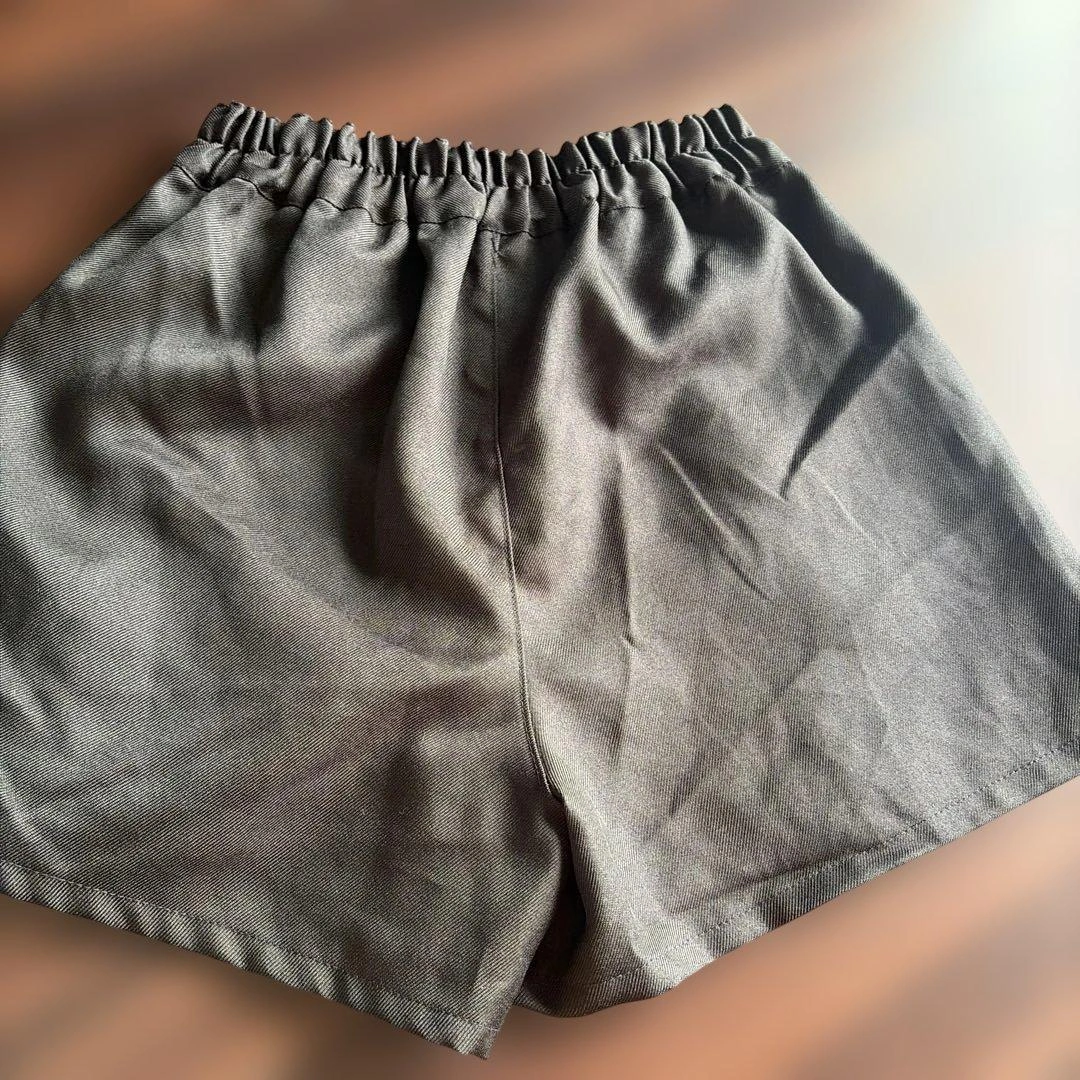 RICCARICCA ハーフパンツ ブラックの写真3枚目