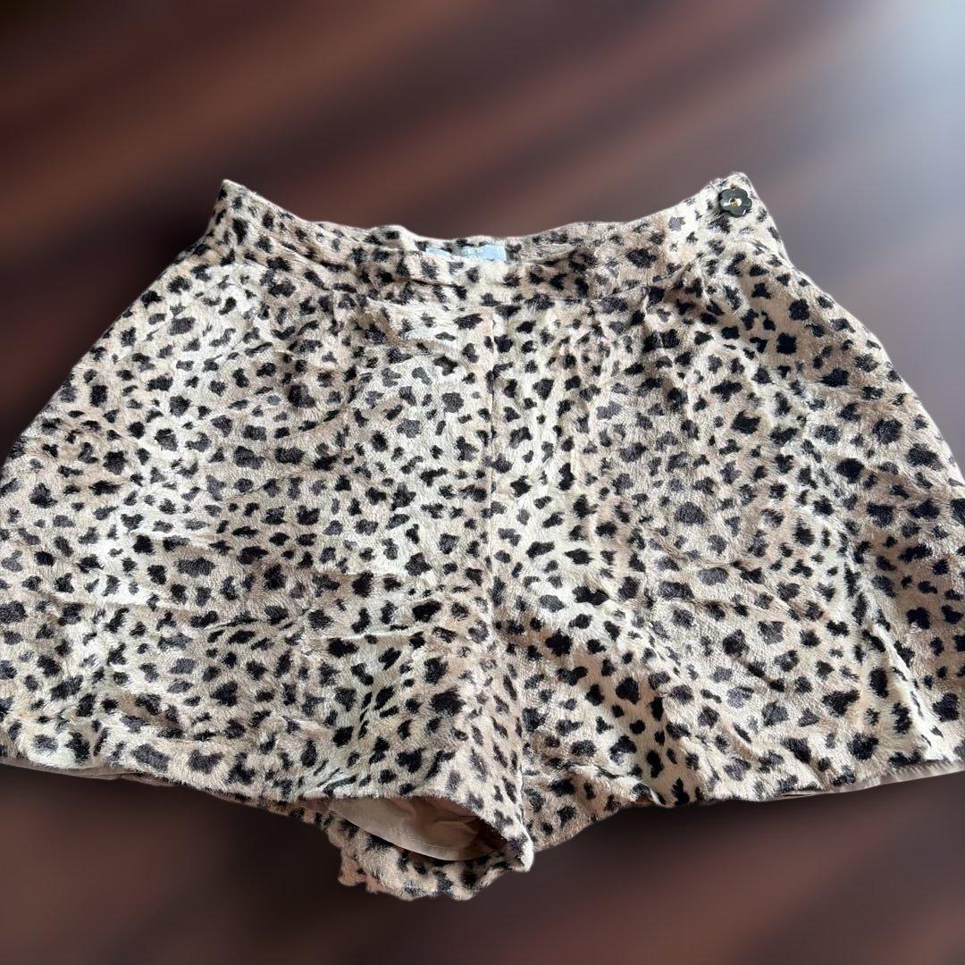 FREE'S SHOP レオパード柄 ショートパンツ