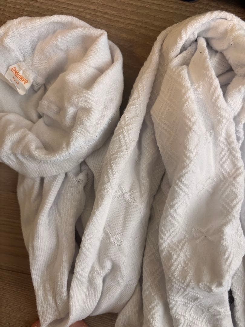 キッズ タイツ140cm 白 紺 Gymboree