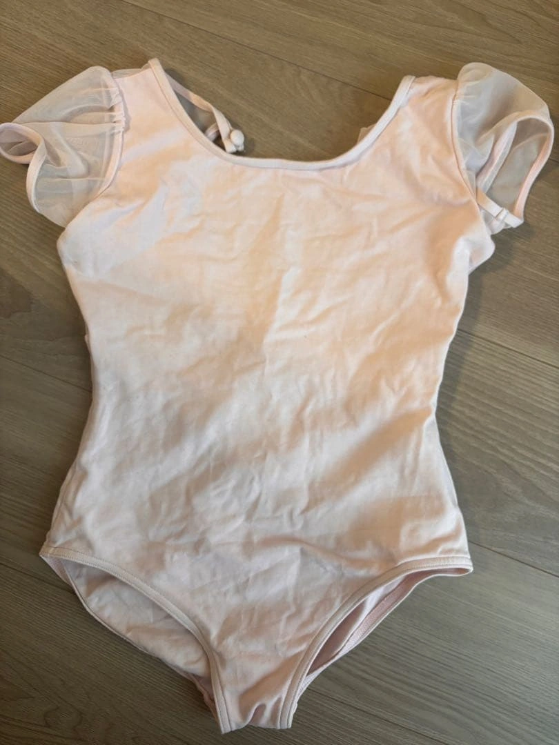 Capezio 子どもバレエレオタード スカートセット ピンク 130cm