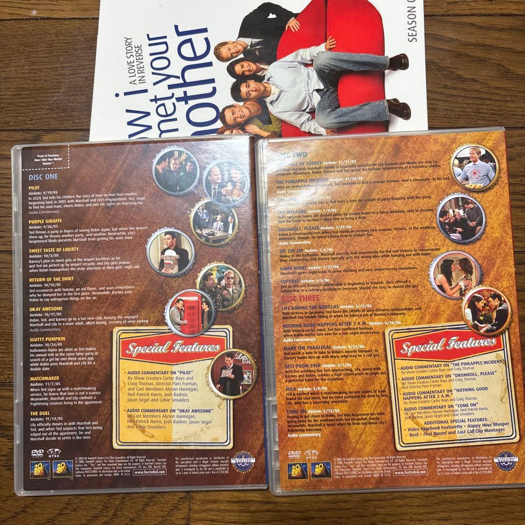 【北米版DVD】ママと恋に落ちるまで シーズン1〜3セット（英語学習海外ドラマ）の写真4枚目