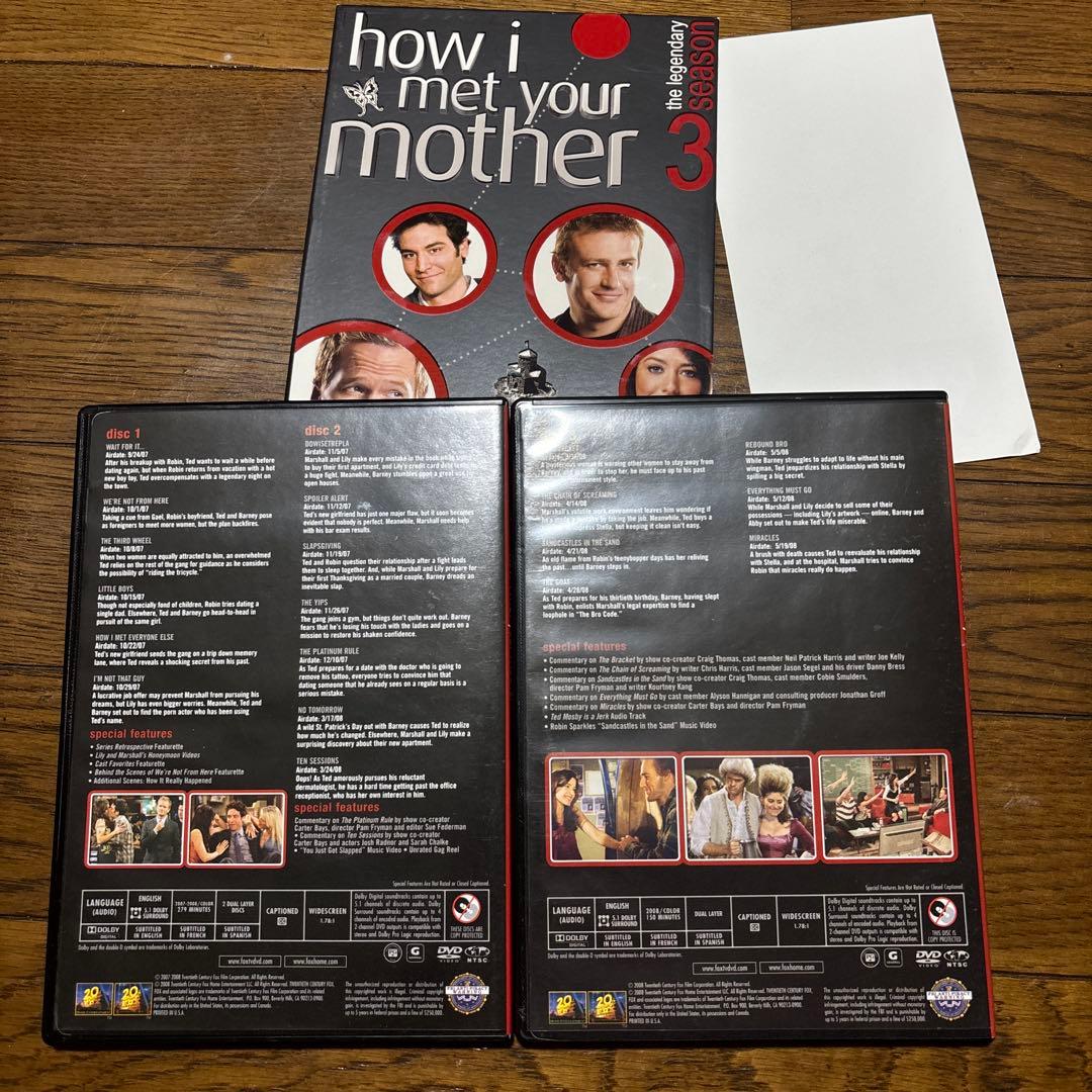 【北米版DVD】ママと恋に落ちるまで シーズン1〜3セット（英語学習海外ドラマ）の写真8枚目