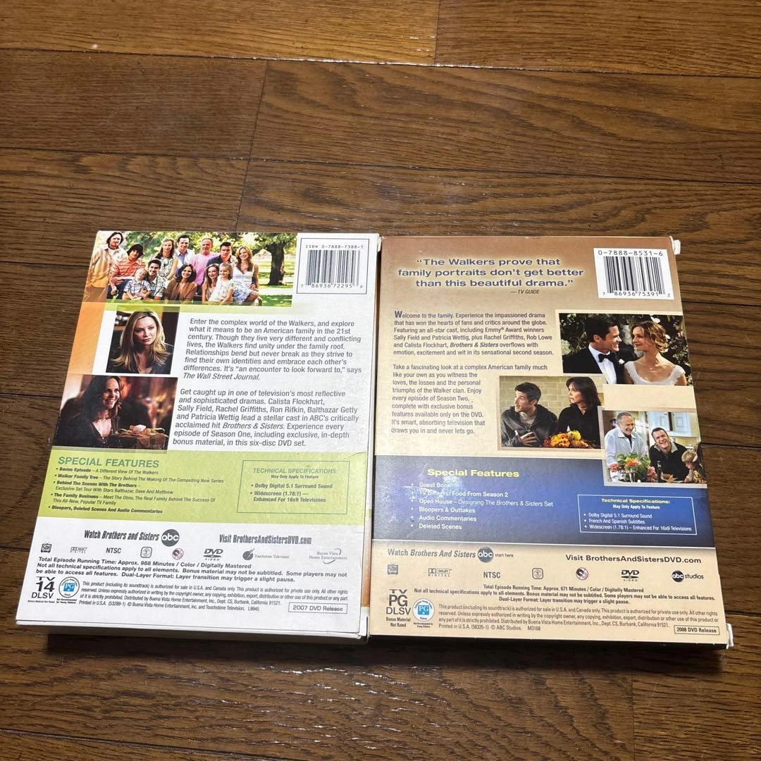 【北米版DVD】ブラザーズ&シスターズ シーズン1&2 セット(英語学習・洋画)の写真2枚目