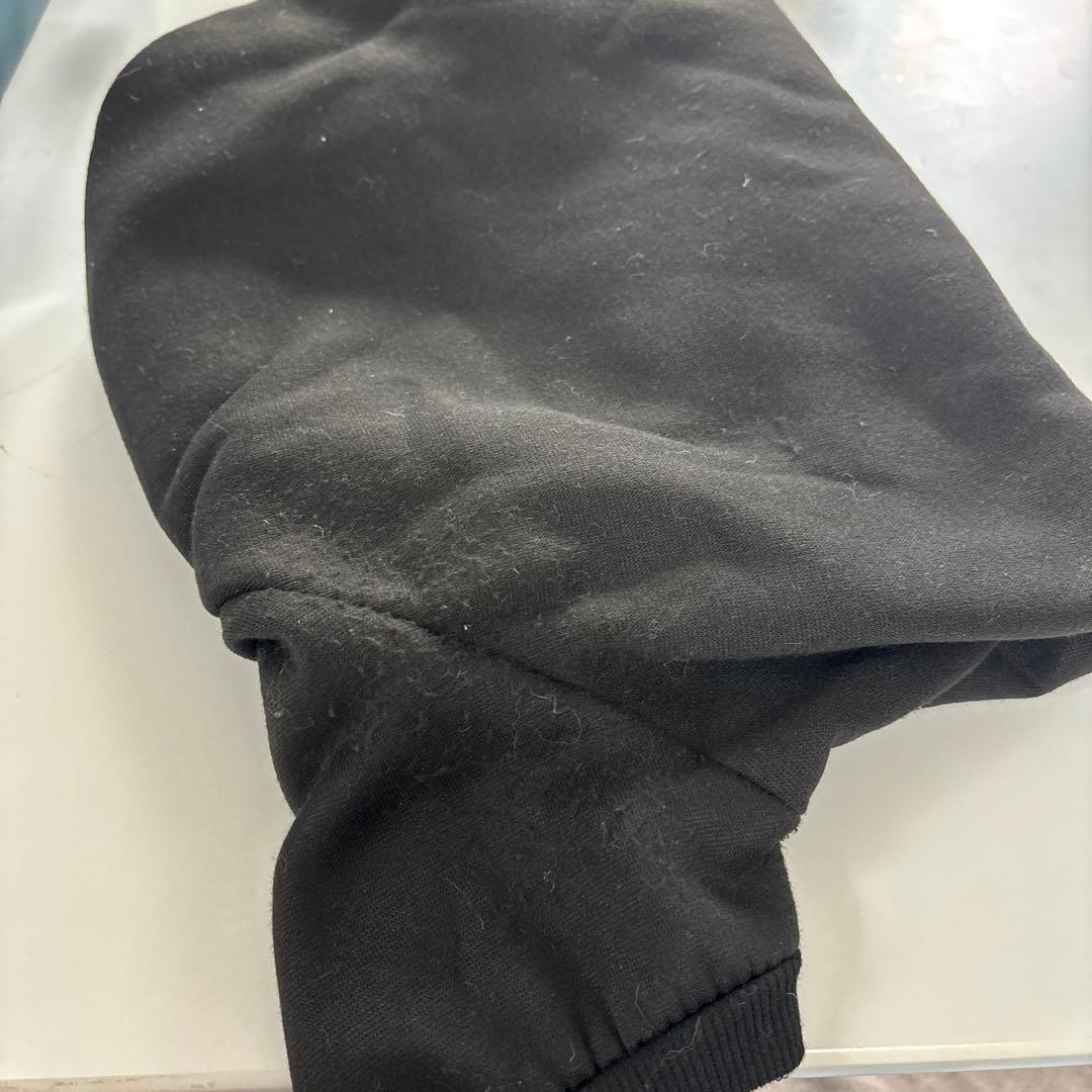 JPETTO 黒犬用パーカー 秋冬服 防寒 裏起毛 5XL 中型犬用の写真5枚目