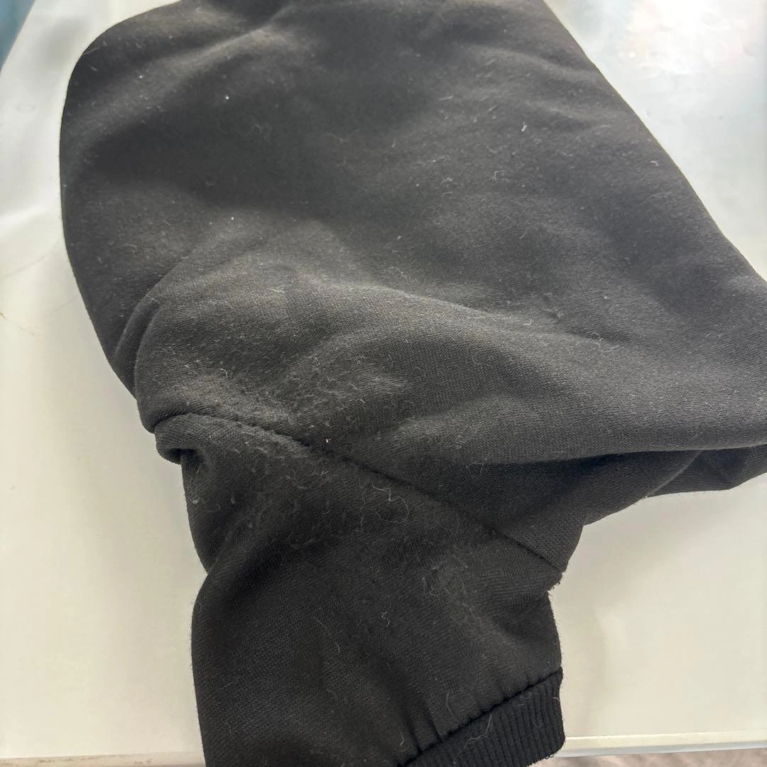 JPETTO 黒犬用パーカー 秋冬服 防寒 裏起毛 5XL 中型犬用の写真5枚目